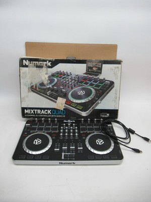 Numark Mixtrack Quad 4-Channel DJ Controller With Audio 1/0 In Box GP3139120