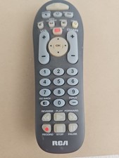RCA RCR314WR 3-Device Big Button Universal Remote w/Backlit Keypad Tested Works