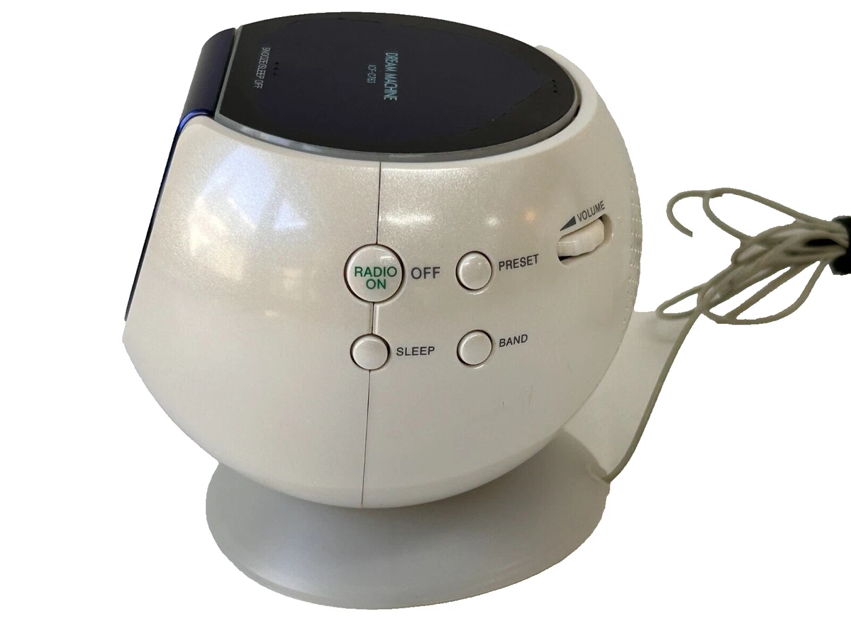 Despertador Sony Dream Machine ICF-C763 AM/FM Sintonizador Digital Radio