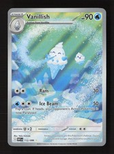 Vanillish 112/086 Holo SV: White Flare LP Pokémon TCG on eBay