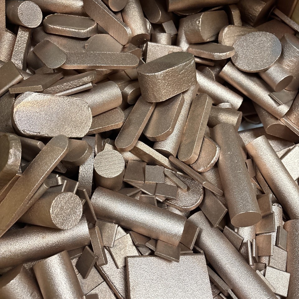 Fine Scrap Lot 50 Pounds lbs Total .999 Fine Copper Bullion Bars Ingots Production ...