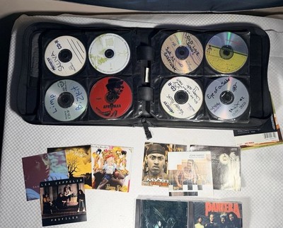 Music CD Rock Rap R&B Metal Techno 80's 90's Hip Hop & Storage Case