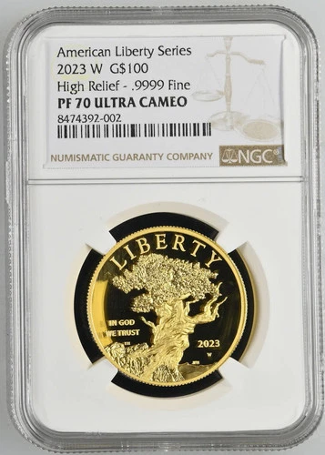 2023 W American Liberty Gold NGC PF-70 ULTRA CAMEO BRISTLECONE PINE