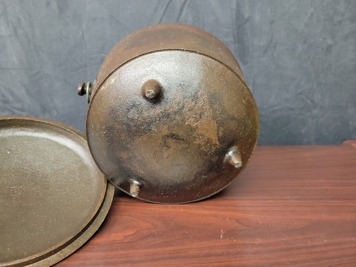 Birmingham 3-beiniger Bohnentopf aus Gusseisen mit RB (runder Boden) & Deckel - Bild 9 von 9