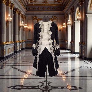 Men's 1700 Theatre Historical Dress: Prince Costume 