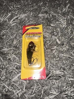 Johnson ThinFisher #THF 1/4-GLD Hook Lure 1/4oz(7g)-Brand New-SHIPS N 24 HOURS