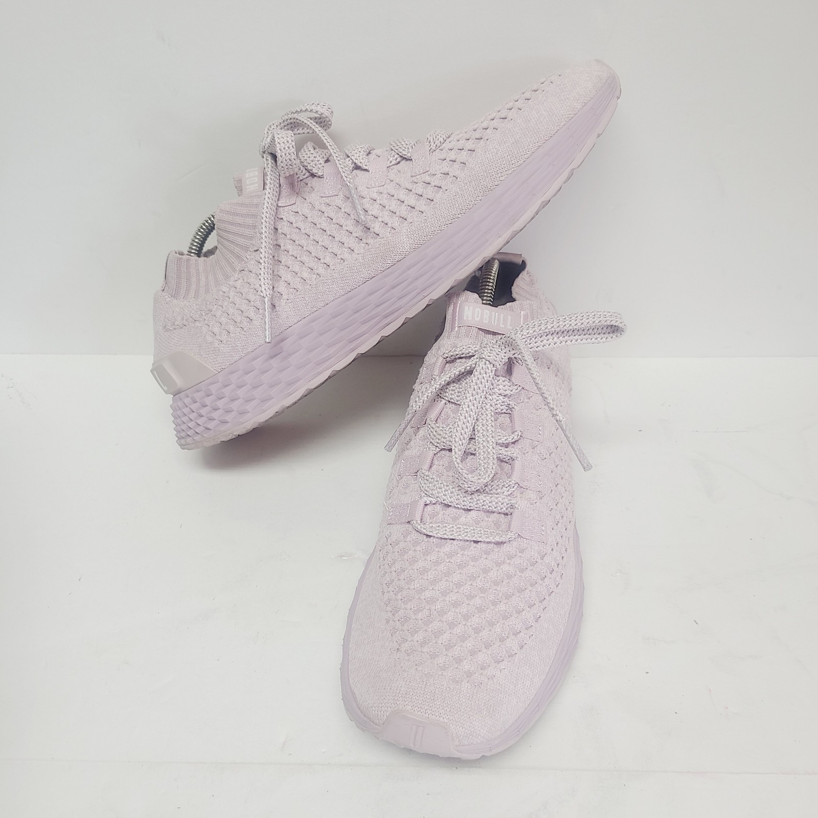 SAOLA Scarpe sneakers comode Nobull uomo lilla viola diamantate maglia runner taglia 12 uomo