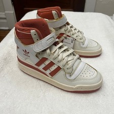 Adidas Forum 84 Hi Off White Magic Earth GX4516 Women's sz 5.5 US NWOB