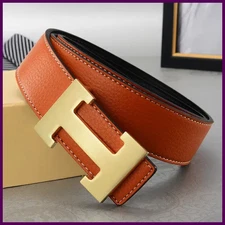 2025 New Casual Men's Belt High Quality Designer Genuine Second Cow Leather
