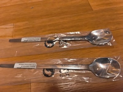 3x Latte Macchiato Löffel von Leonardo - Neu