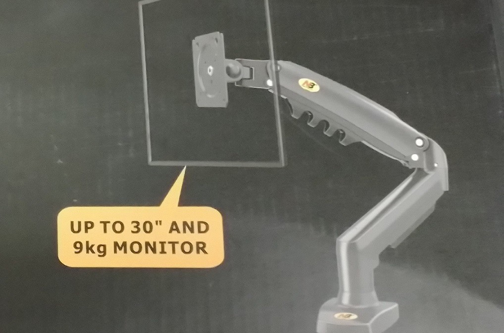 Support de moniteur VESA 360° F80 pour organiser son bureau de télétravail