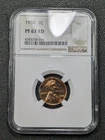 1958 PROOF! Copper Lincoln Cent 1C NGC PF67RD - Old Glory C&C Weekly 1c Auction!
