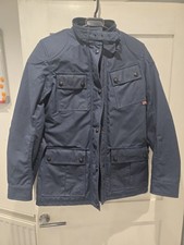 Belstaff Stealth Trialmaster Jacket Blue - Size 40c - 32inch  motorcycle jacket