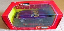 bburago 1/24 SCALE DIE-CAST METAL FORD AC COBRA 427 (1965) cod. 0513 PURPLE