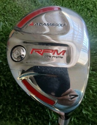 ADAMS RPM 7 WOOD FAIRWAY LOW PROFILE PRO LAUNCH BLUE 75-R REGULAR RH 