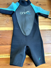 ONeill Toddler 4 Shorty Wetsuit Kids Swim Lesson Beach Water Sports Blue/Black