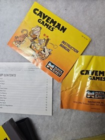 Caveman Games - Nintendo NES - cart, BOX & docs - exc. cond. -oval seal
