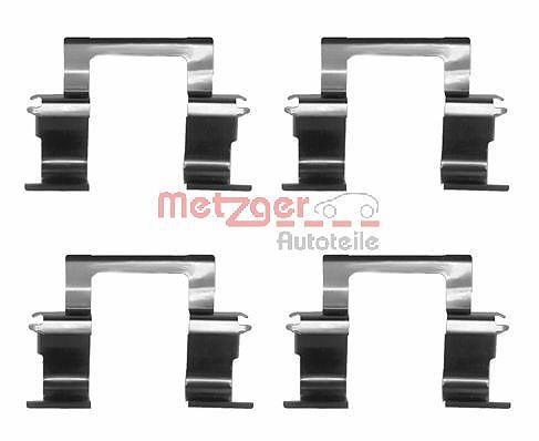 Metzger ZubehöRsatz, Scheibenbremsbelag Vorderachse U.A. FüR Isuzu, Opel-image