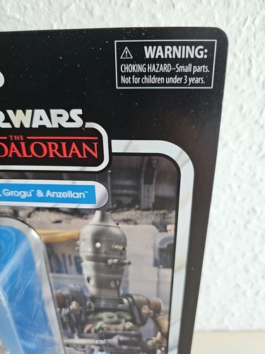 Hasbro Star Wars The Vintage Collection The Mandalorian IG12,GROGU & ANZELLAN - Bild 4 von 12