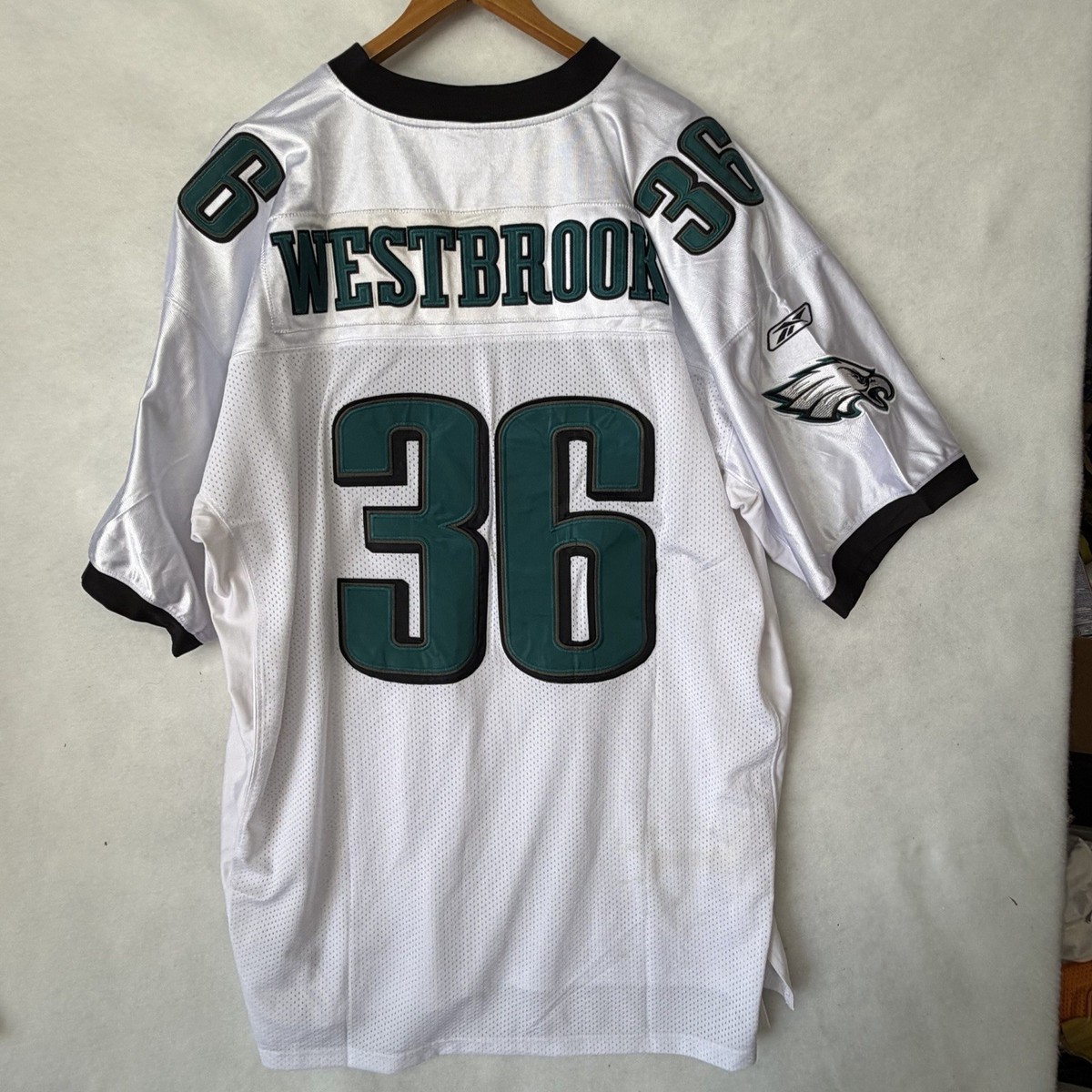Reebok Authentic Philadelphia Eagles Brian Westbrook Stitched