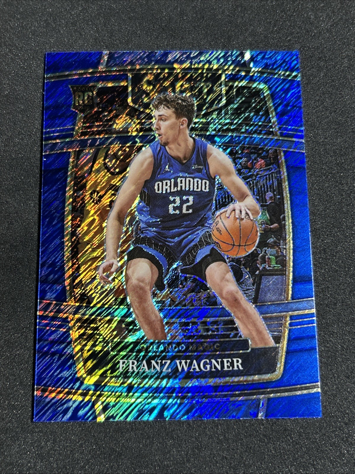 2021-22 Select Franz Wagner RC Concourse Blue Shimmer Prizm #15 Magic Rookie