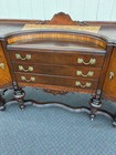 67513 Antique Victorian Sideboard Buffet with Ornate Carved Walnut — photo 8