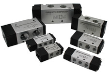 Pneumatikventil 3/2 - 5/2 - 5/3 Wege pneumatisch betätigt Monostabil, Bistabil