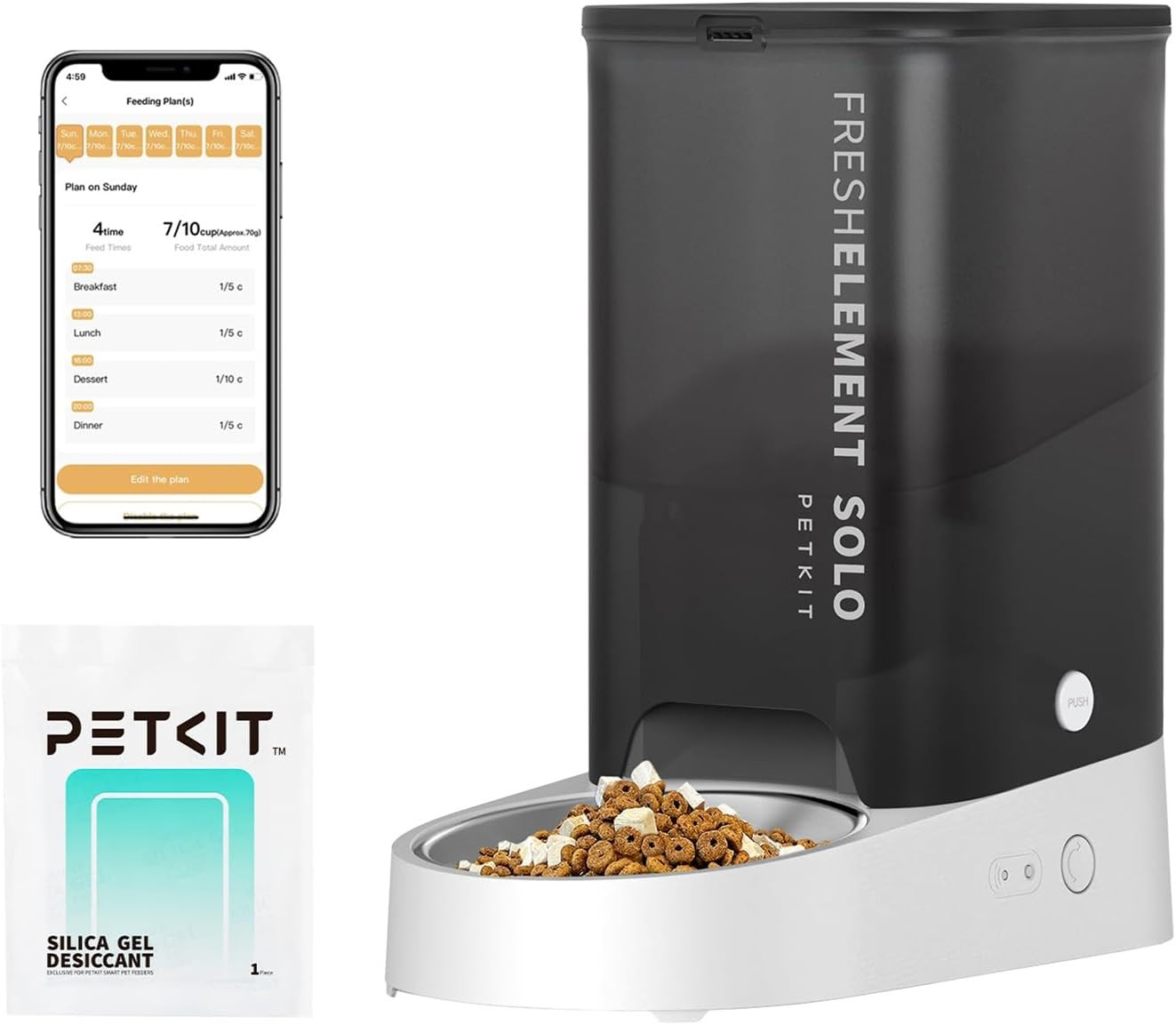 PETKIT 3L Dispenser Automatico Cibo Gatti Cani: Offerta Online