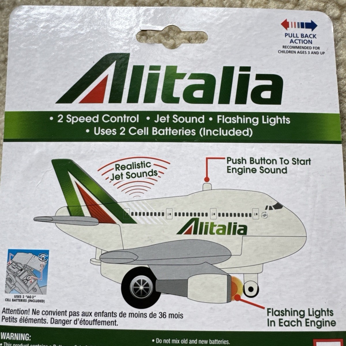 Alitalia Deluxe Airport Set【新品・未開封】 Alitalia Boeing 767-300 Model 1/100 Scale Diecast Aircraft Plane ミニカー