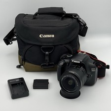 Canon EOS 1100D DSLR + EF-S 18-55mm III Kit Lens Bag Charger Battery Tested