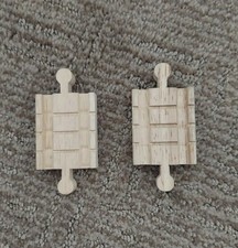 THOMAS WOODEN RAILWAY LOT OF TWO/THREE INCH STRAIGHT TRACK
