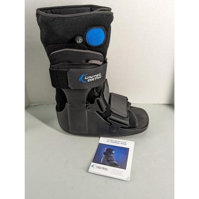 United Ortho Air Boot Ankle Size Small Foot Brace Walking Stabilizer -1223