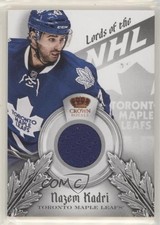 2013-14 Panini Crown Royale Lords of the NHL Materials Nazem Kadri #L-NK 07qr