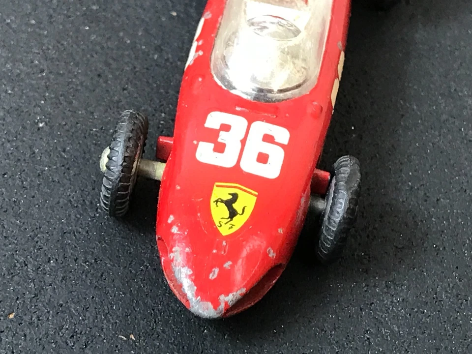 3 Vintage Corgi UK Diecast FERRARI 154 / COOPER MASERATI FORMULA 1 Race Cars - Image 4 of 4