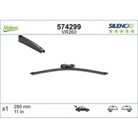 Wischblatt Hinten 280 Mm Valeo Iam-Expertise Passend FüR U.A. VW Golf