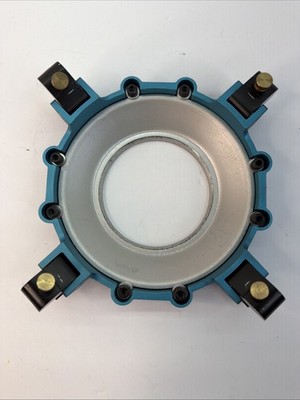 Chimera Quick Release Speed   Ring Silver & Blue Studio Lighting Adapter
