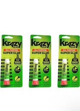  6 Pack Krazy Glue Instant strong Super Glue All Purpose 0.07oz