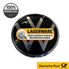 Original VW Caddy 5 (SB) ?110mm Emblem Heckklappe Logo schwarz/chrom 2K7853630D