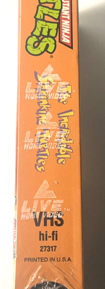 Teenage Mutant Ninja Turtles The Incredible Shrinking Turtles Vhs