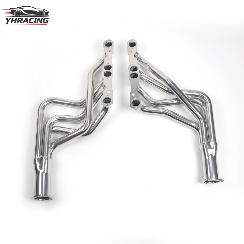 Ceramic Long Tube Headers For 64-74 Chevelle/El Camino Monte Carlo 283-400ci - Image 3 of 4