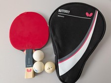Rakieta do tenisa stołowego TIMO BOLL SG99 + etui + piłki towar B patrz opis (79)