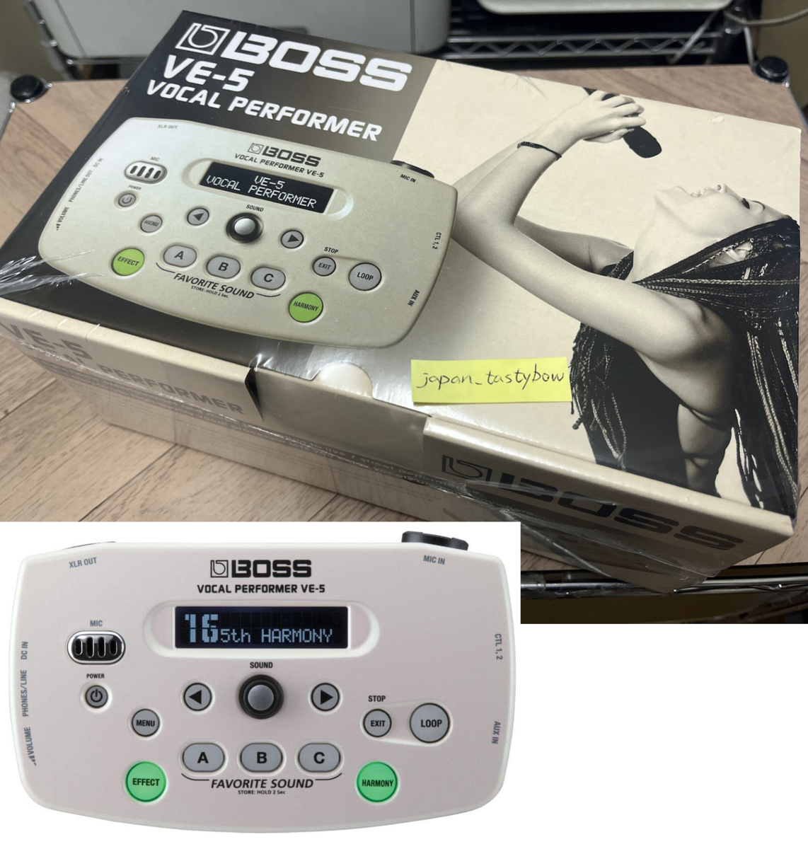 Boss VE-5 Vocal Performer Effects Processor White Brand New Boxed