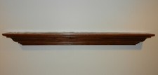 Classic Fireplace Mantle Mantel Shelf Red Oak U Pick Size & Finish 48 60 72 84