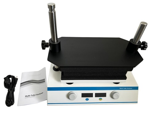 Digital Pulse Multi Tube Vortex Mixer Lab Instrument Shaker Speed 100-2500rpm - Picture 1 of 21