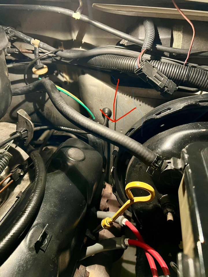 Kit de mangueira de vácuo Grand Wagoneer Power Brake Booster.  FSJ, JTruck, 74-91 para Jeep - Imagem 3 de 4