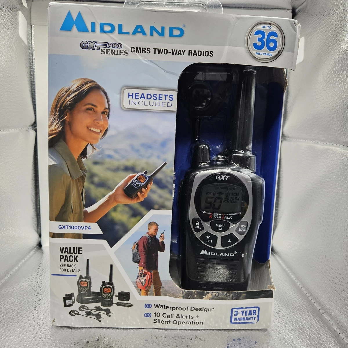 MIDLAND GXT　トランシーバー GXT1000AZ GMRS Radio Single Pack | Midland Radio – MIDLAND