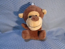 JINCHANG MONKEY 4" PLUSH  KEYRING CHAIN (KC43)