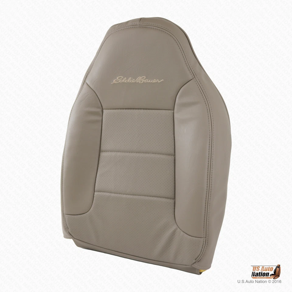 Ford Bronco Eddie Bauer 1992 1993 conductor inclinado trasero vinilo perforado cubierta bronceada Foto 3 de 4