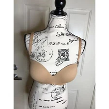 Ambrielle Multi-Way Lightly Lined Strapless Underwire Bra Beige NEW ~ Size 36C