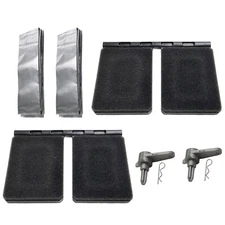 Set of 2 New HVAC Blend Door Repair Kit Fits 02-09 Dodge Ram 1500 2500 3500